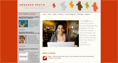 Desktop Screenshot of engagedyouth.org